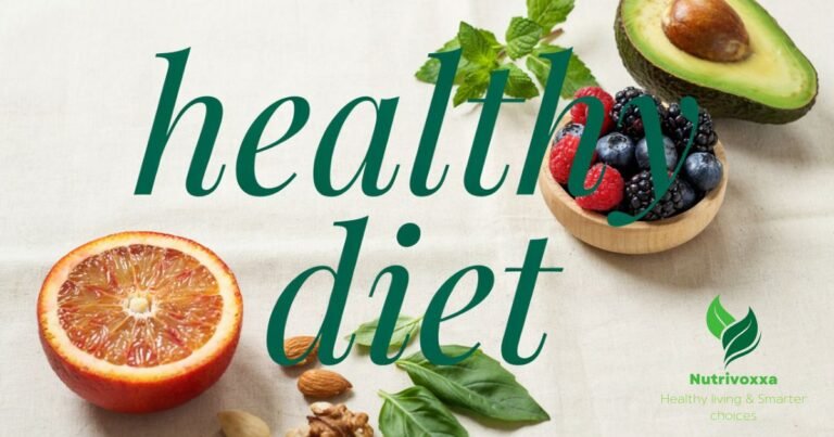 healthy diet plan with fruits and vegetables